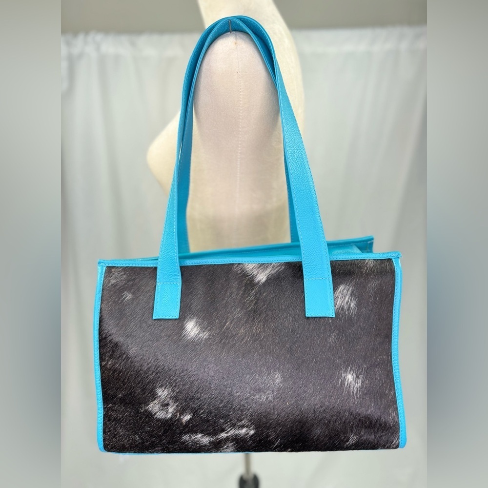 LuLo Texas Hair on Hide Tote Bag